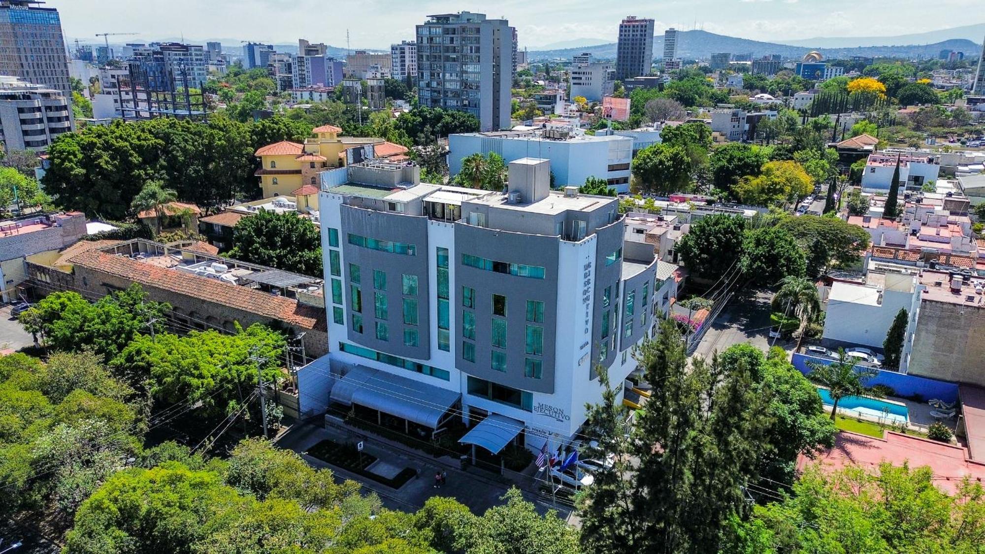 Hotel Meson Ejecutivo Guadalajara Minerva - Av Mexico Zewnętrze zdjęcie